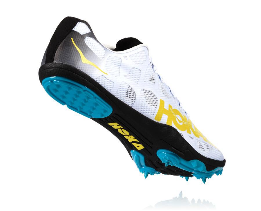 Zapatillas Atletismo Hoka One One Hombre - Rocket X - Blancas - YVU203586